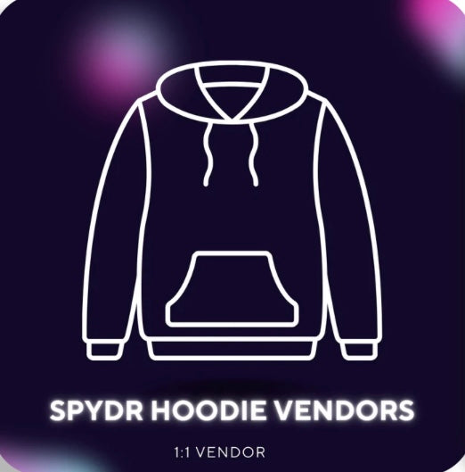 spydr hoodie vendor